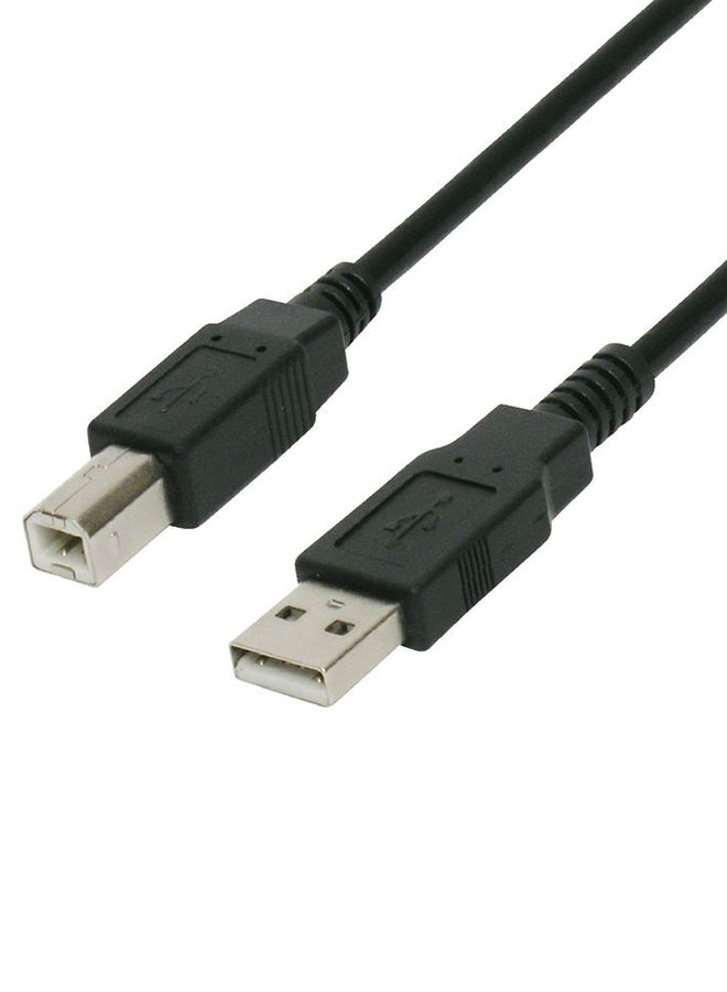 2B USB A/B Printer Cable Black