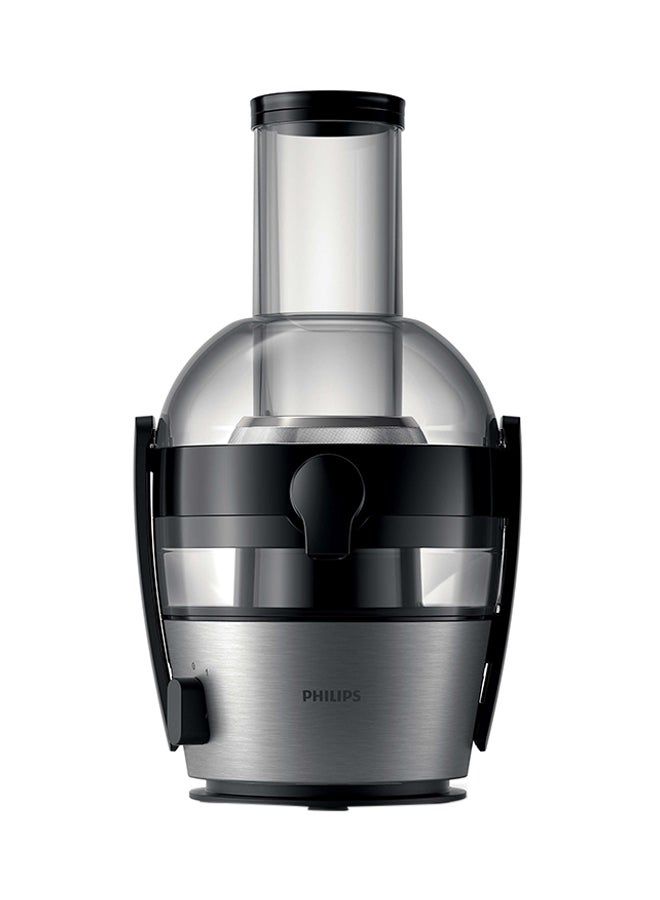 فيليبس عصارة 2 L 800 W HR1863/22 فضي/أسود/شفاف - Image 1