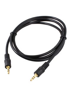 2B CV076 Aux Cable Black 