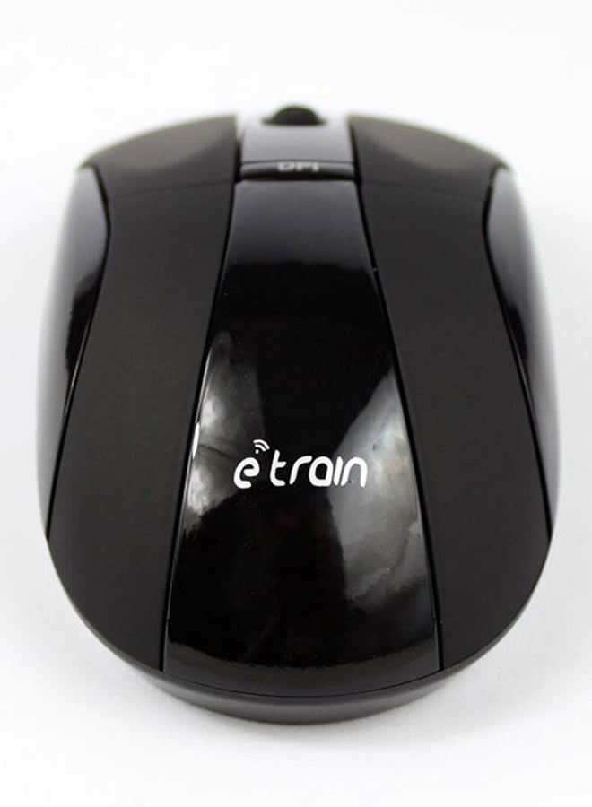E-Train MO702 Wireless Optical Mouse Grey/Black - Image 2