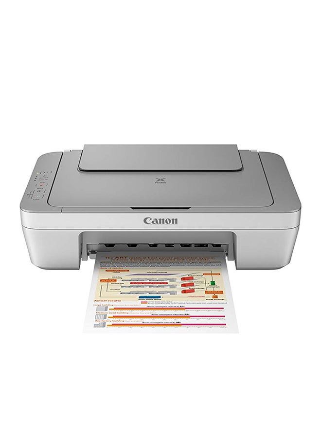 Canon - PIXMA MG2540 All-In-One Printer With Print/Scan/Copy Function White - Image 1