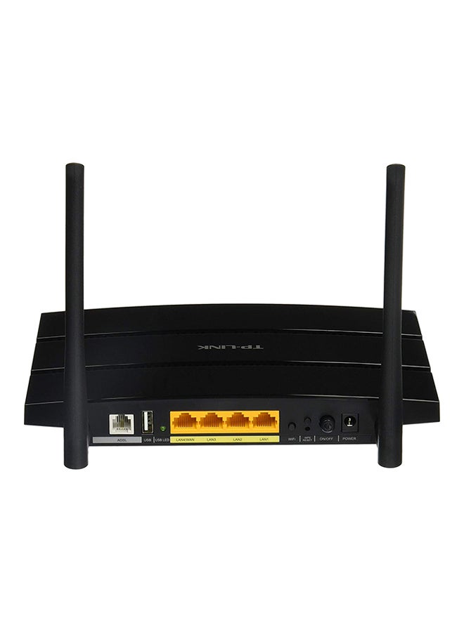 TD-W8970 300Mbps Wireless N Gigabit ADSL2+ Modem Router 300Mbps Black