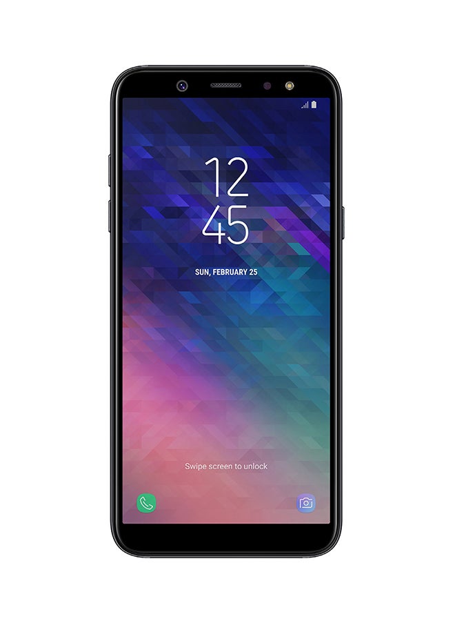 Samsung - Galaxy A6 (2018) Dual SIM Black 32GB 4G LTE - Image 1