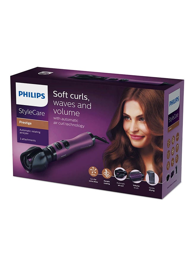 Philips - StyleCare Prestige Ionic Auto-Rotating Hair Styler Purple - Image 1