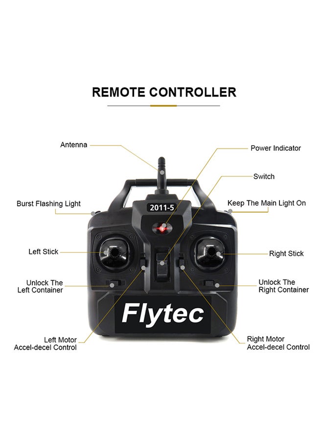 Flytec - 2011-5 Fish Finder Remote Control Fishing Bait Boat 1.5Kg - Image 1