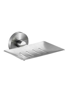 Nofer Niza Satin Series Soap Dish Silver 55x125x112mm 