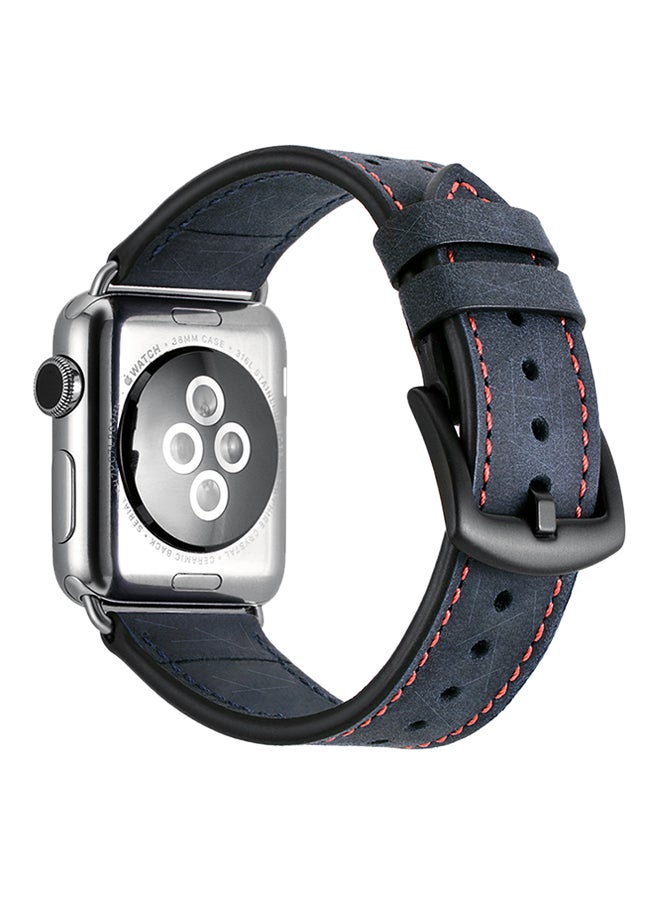 Replacement Band For Apple iWatch Series 1/2/3 38mm Blue - Image 1