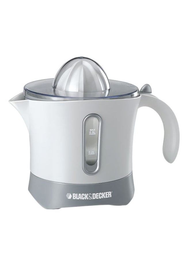 BLACK+DECKER - Flat Contact Grill 2200W LGM70-B5 With Citrus Juicer 30W 500 ml 2200 W CJ650-B5 Black/White - Image 1