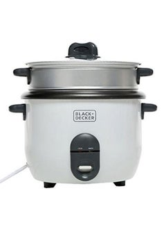 BLACK+DECKER Rice Cooker 700W RC1860-B5 With Dry Iron 1100W F150-B5 White/Black  - Image 3
