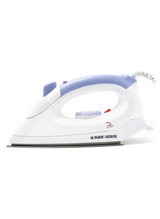 BLACK+DECKER - Non Stick Rice Cooker 2.5L RC1860-B5 With Dry Iron 1600W 2.5 L 1600.0 W F150-B5 White - Image 1