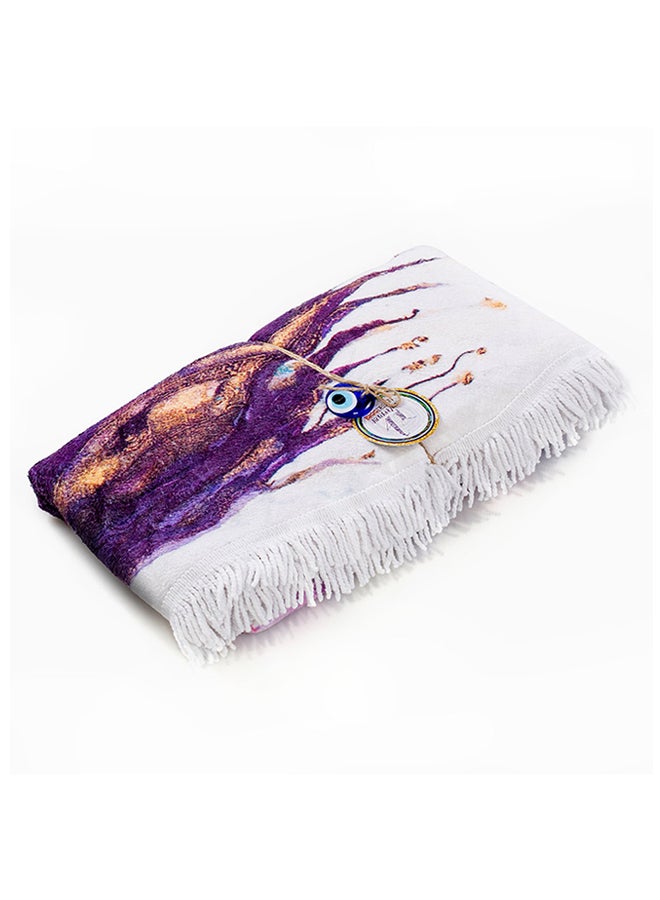 Biggdesign Love Beach Towel White/Blue/Red 153cm  - Image 2