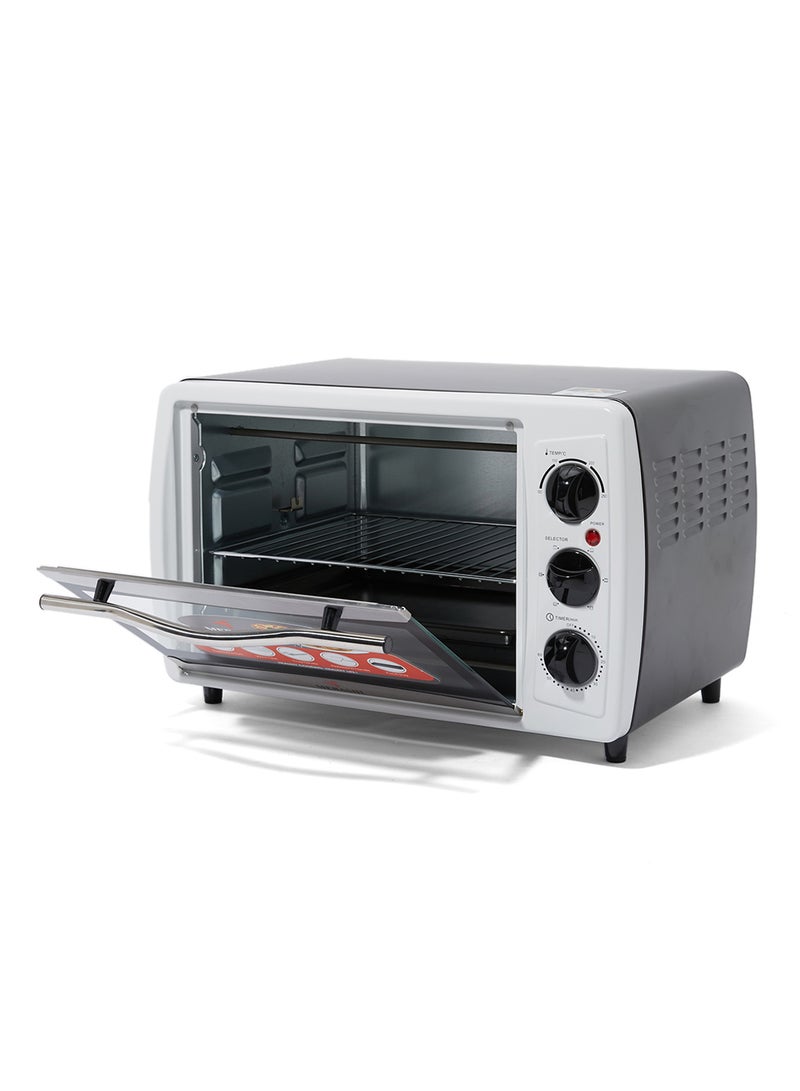 ميباشي فرن تحميص 19 L 1380 W ME-EOV1901KR أبيض / أسود / صافي  - Image 2