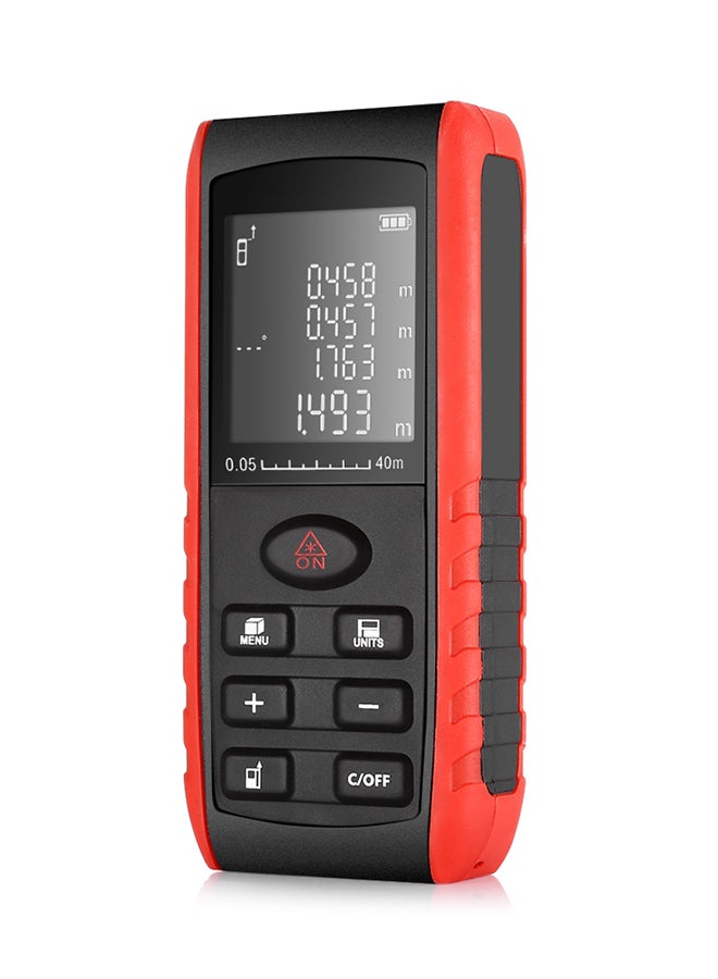 Digital Laser Distance Meter E40 Red/Black 18.00×13.00×4.00cm - Image 2