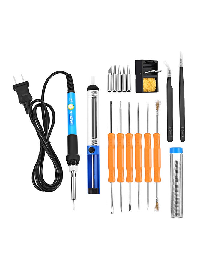 Inlife - Soldering Iron Kit With Temperature Control Multicolour 26.50×14.70×4.00centimeter - Image 1