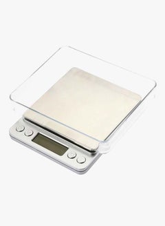 Generic Mini Digital Scale Weighing Tool With Tray Silver 130 x 109 x 20mm  - Image 3
