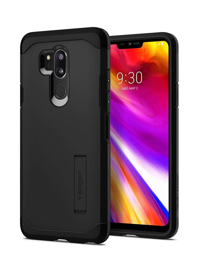 Spigen - Tough Armor kickstand Protective Cover For LG G7 Black - Image 1