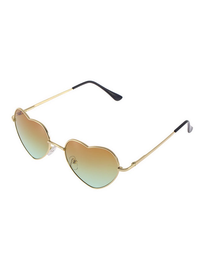 أوتاد نظارة شمسية بإطار على شكل قلب - مقاس العدسة: 57 مم للرجال - Image 1