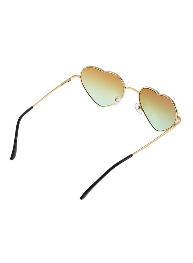 أوتاد نظارة شمسية بإطار على شكل قلب - مقاس العدسة: 57 مم للرجال - Image 2
