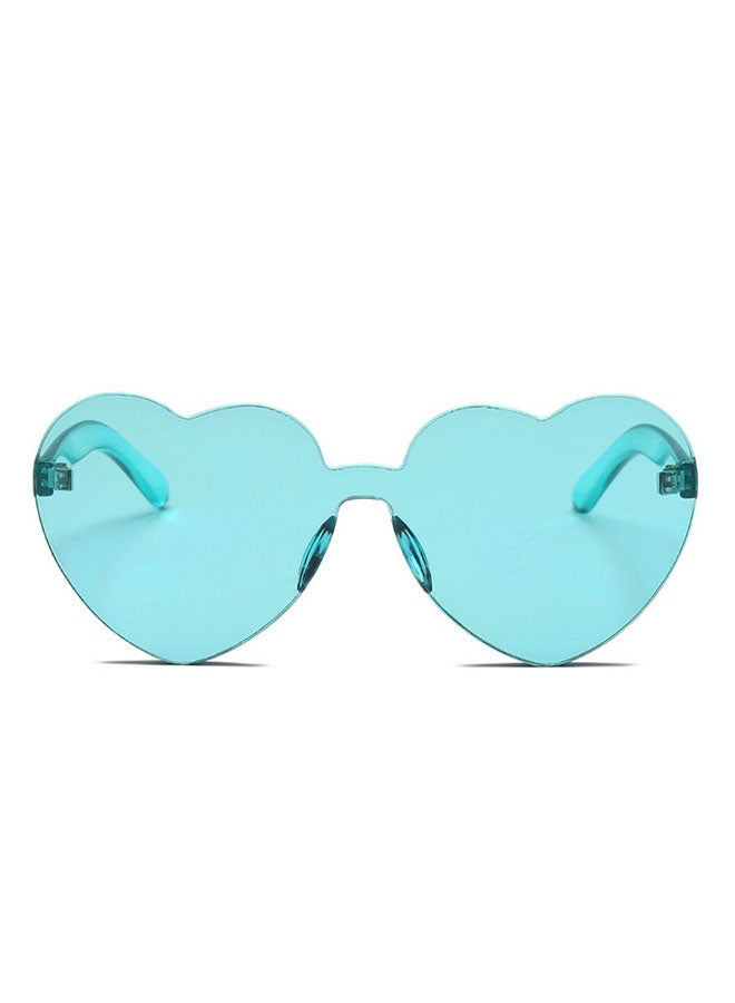 نظارة شمسية بإطار على شكل قلب
