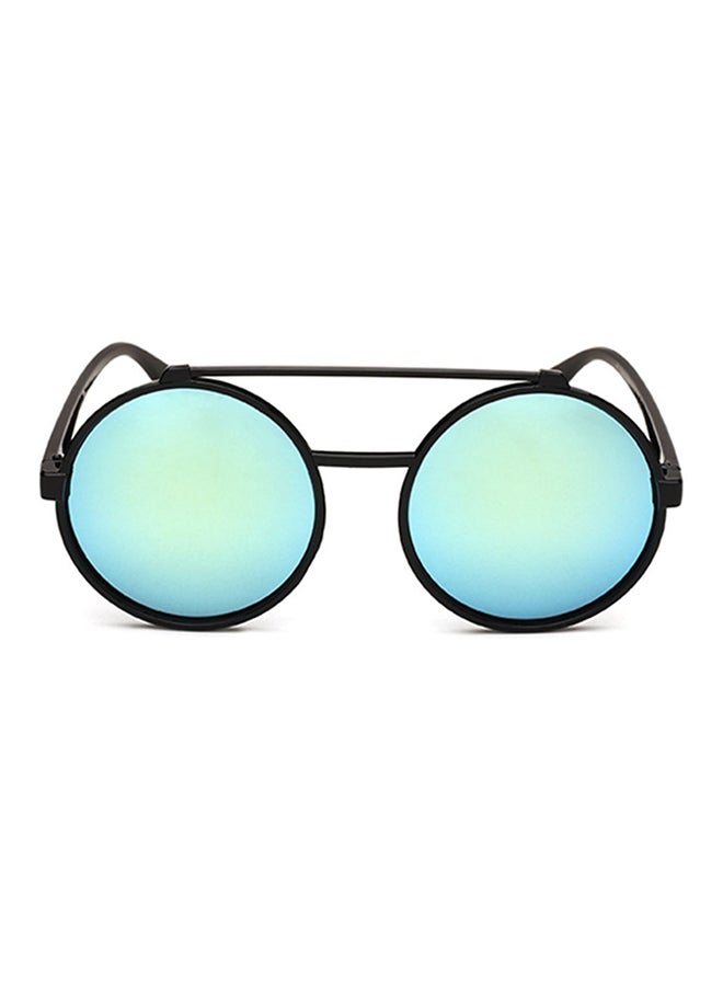 أوتاد نظارة شمسية بإطار مستدير وعدسات واقية من الأشعة فوق البنفسجية للرجال - Image 2