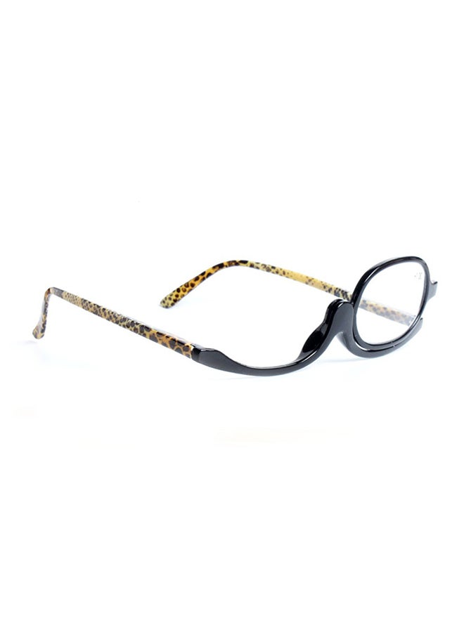 أوتاد نظارة طبية تجميلية بإطار بيضاوي وعدسة أحادية قابلة للدوران 180 درجة unisex - Image 1