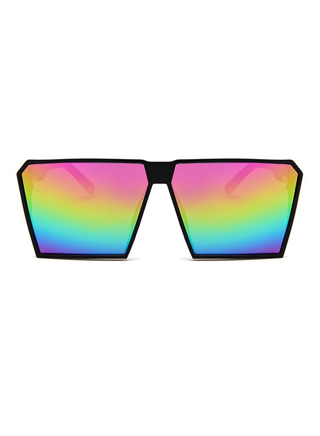 أوتاد نظارة شمسية بإطار مربع وعدسات متعددة الألوان (لون متغير) للنساء - Image 2