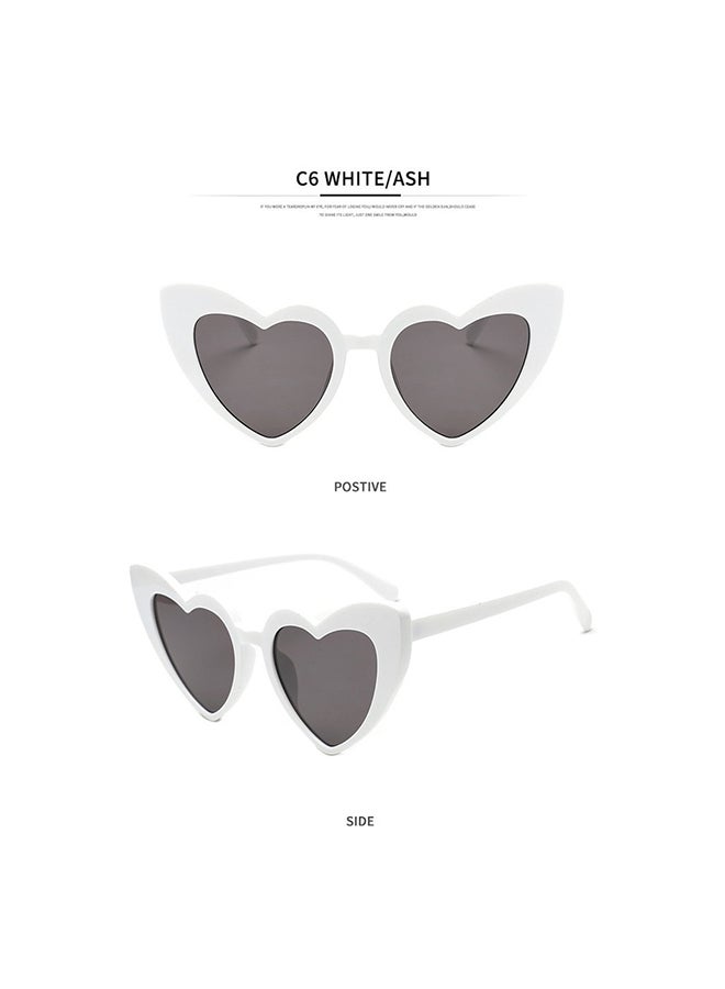 أوتاد نظارة شمسية بإطار على شكل قلب للنساء - Image 2
