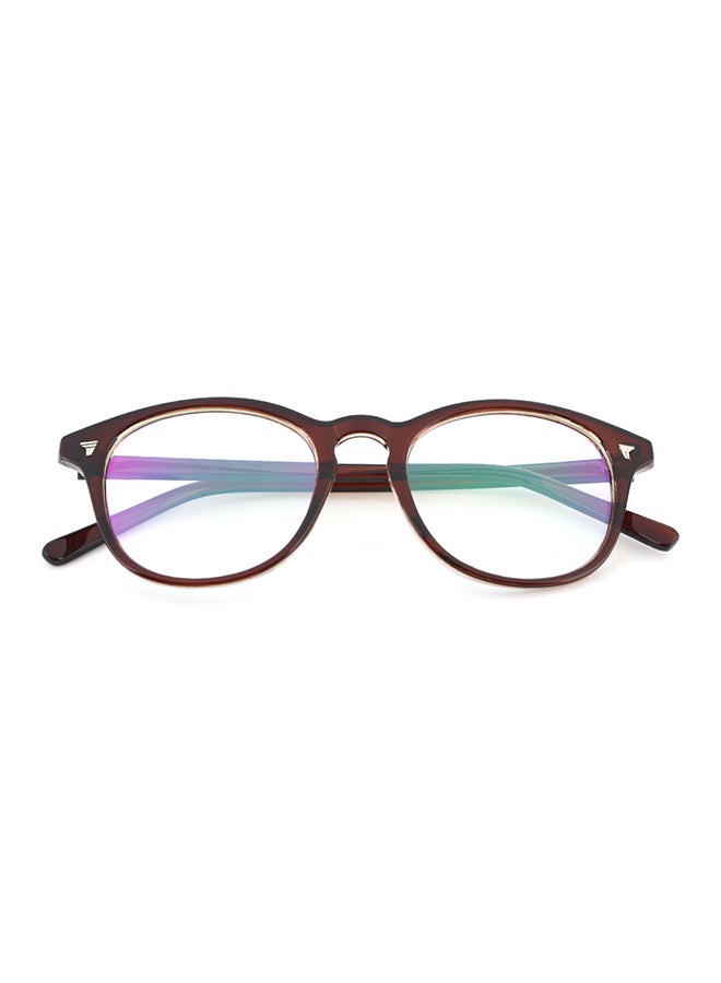 أوتاد إطار نظارة طبية بيضاوي بعدسات واقية من الأشعة فوق البنفسجية للرجال - Image 2