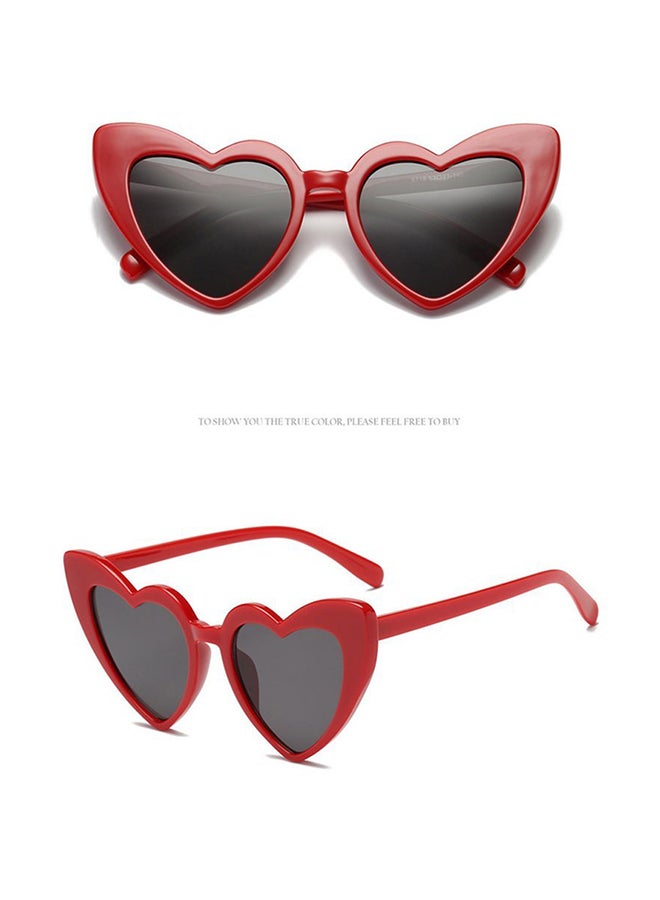 OUTAD Women's Heart Shape Sunglasses - Image 2