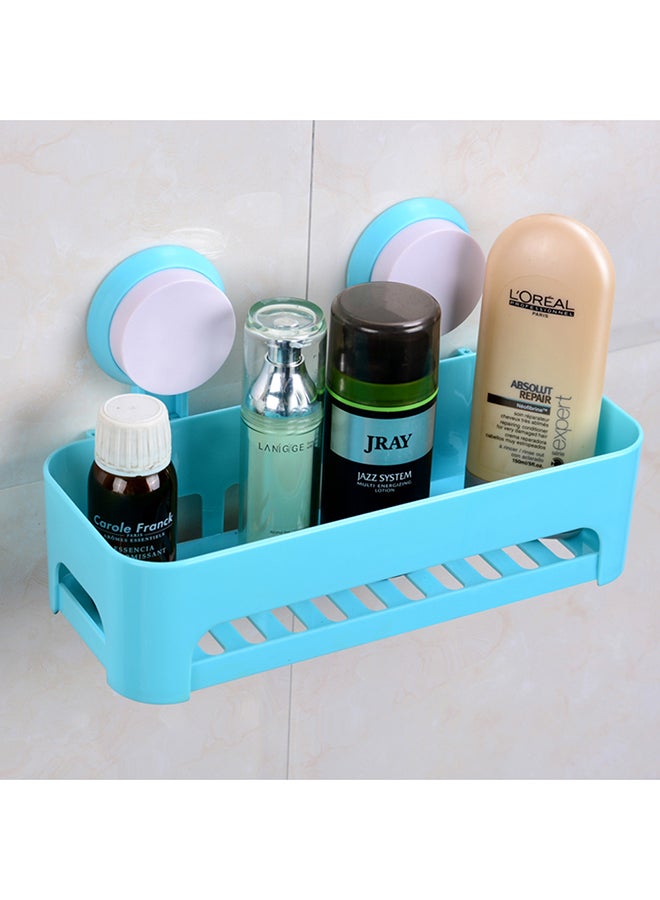 رف لأدوات الاستحمام مزود بجزء للتثبيت على الحائط أزرق 26x12x7Ø³Ù†ØªÙŠÙ…ØªØ± - Image 2