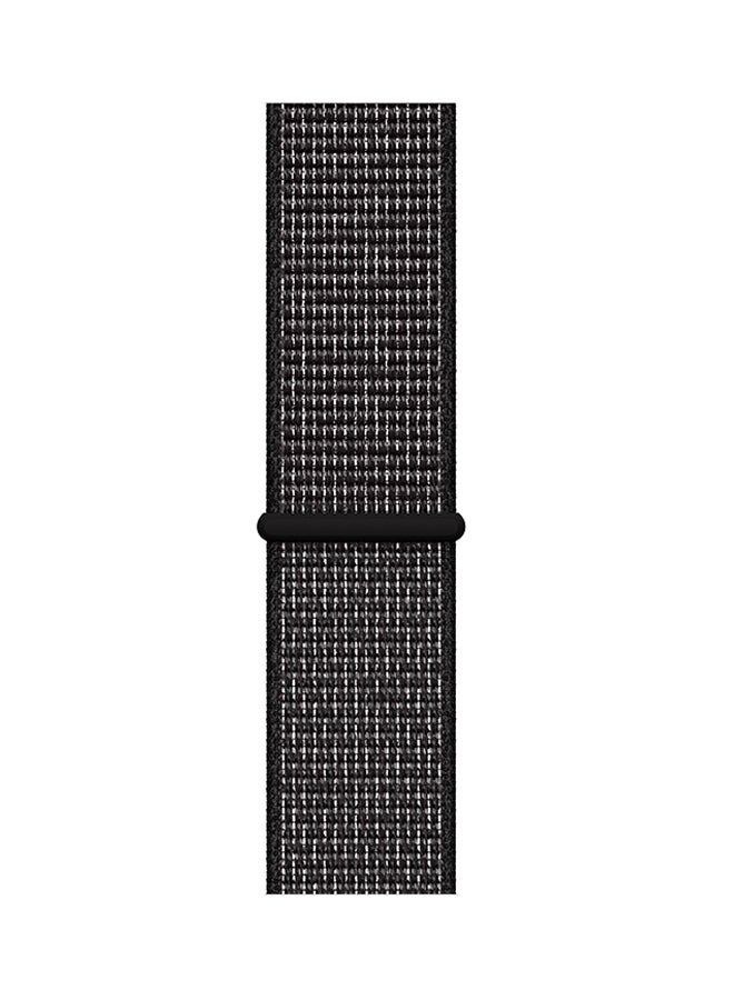 Apple - Watch Nike Series 4 GPS Space Gray Aluminum Case With Nike Sport Loop 40mm Black - Image 1