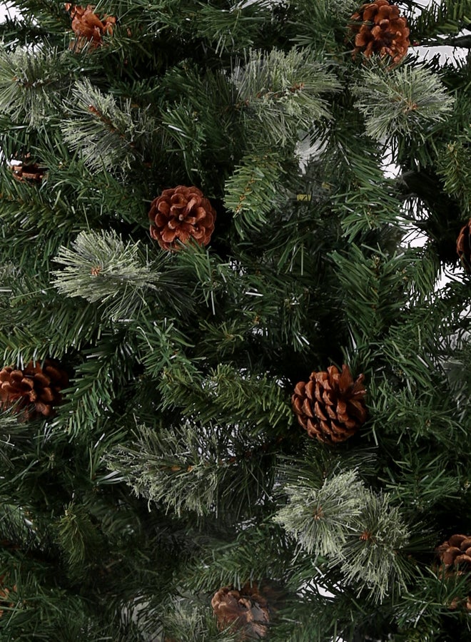 homes r us Decorative Christmas Tree Green 7feet - Image 2