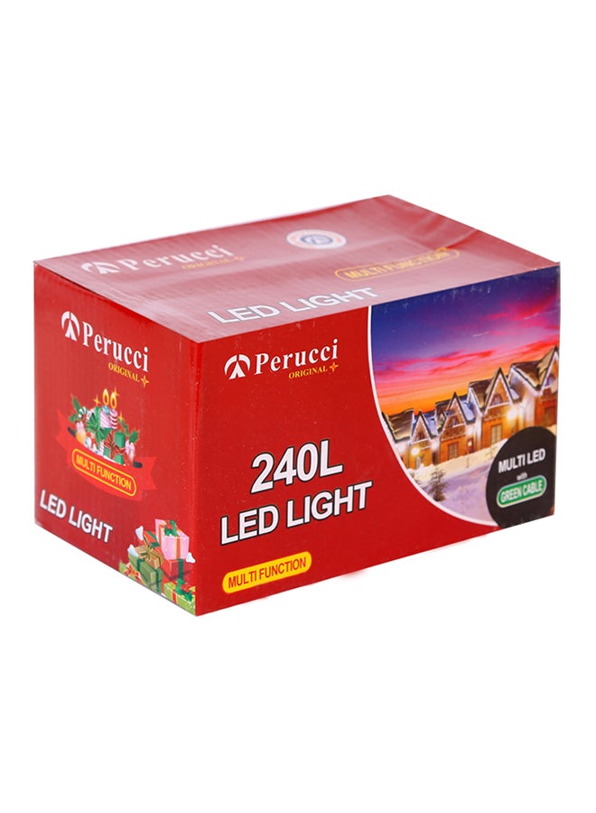 هومس آر أس - طقم مصابيح LED متعددة الوظائف مكون من 240 قطعة أحمر 20متر - Image 1
