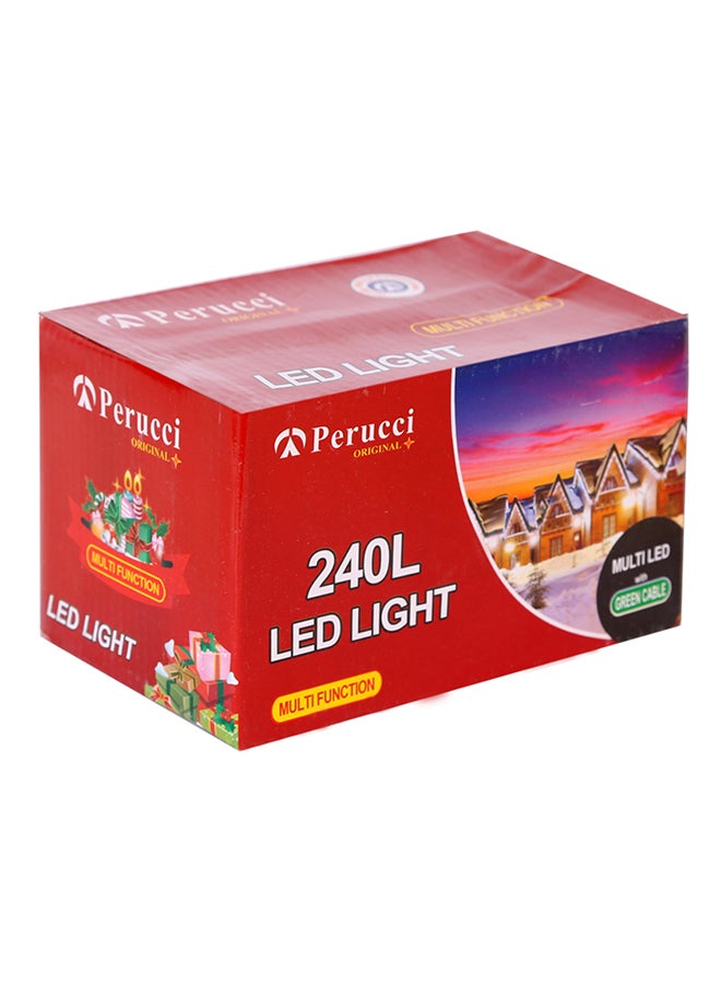 هومس آر أس طقم مصابيح LED متعددة الوظائف مكون من 240 قطعة متعدد الألوان 20متر - Image 3