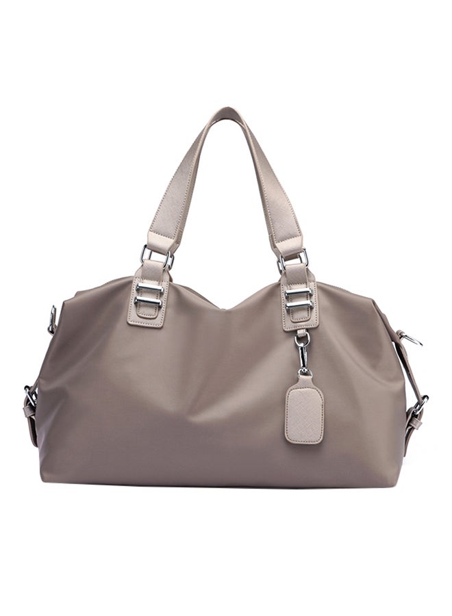 BAGGRA Detachable Strap Shoulder Bag Grey - Image 1
