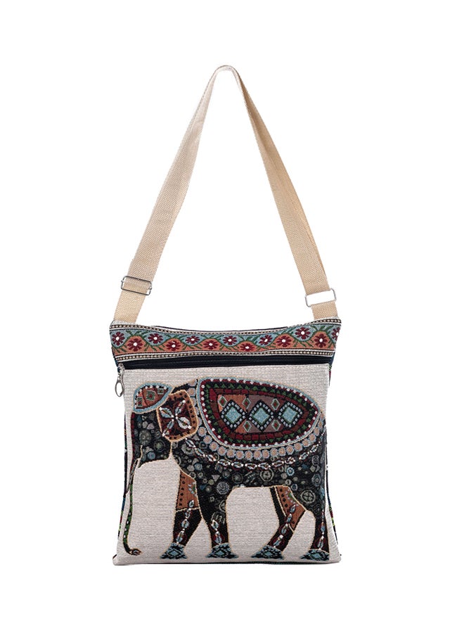BAGGRA Adjustable Strap Shopper/Tote Multicolour - Image 1