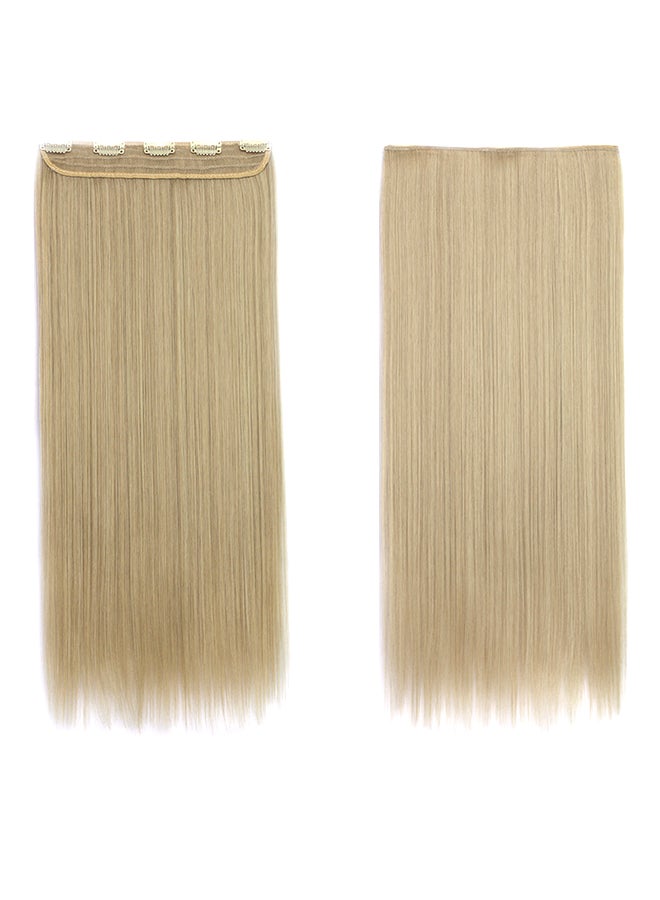 5-Clip Straight Hair Extension Gold 70cm