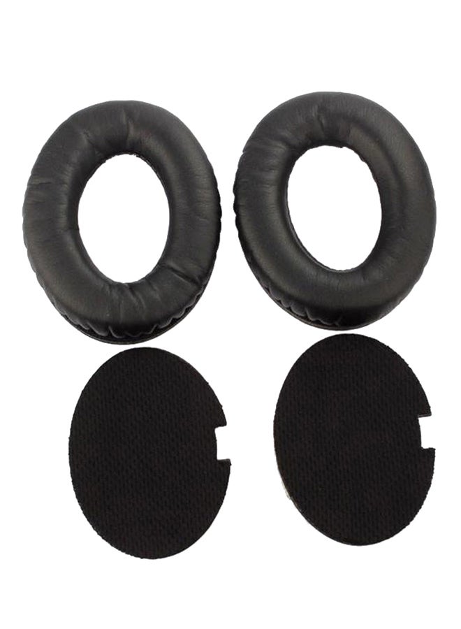 وسادات أذن بديلة لسماعة بوس كوايت كومفورت QC15 QC2 AE2 أسود - Image 1