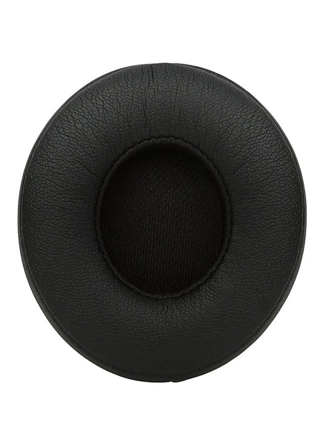 Set Replacement Ear Pads For Beats Solo 2.0 Headphones Black  - Image 2