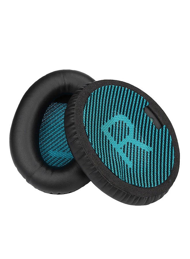 Generic - Set Replacement Ear Pads For Bose QC35 Headphones Blue - Image 1