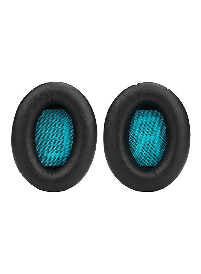 Generic - Set Replacement Ear Pads For Bose QC35 Headphones Blue - Image 1