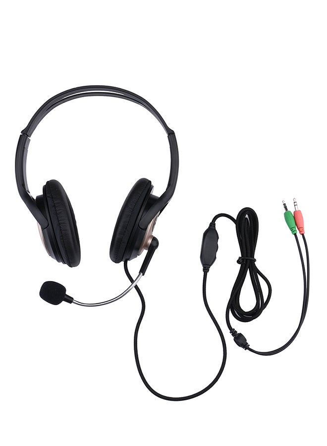 Generic Stereo Wired Gaming Headset With Mic Black | Best Price KSA ...