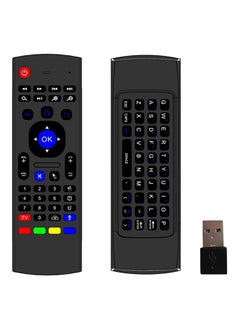 2.4Ghz Wireless Remote Control Keyboard For XBMC Android TV Box Black