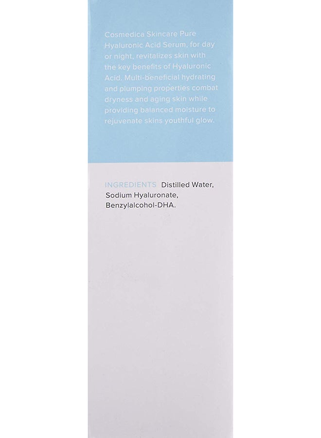 Cosmedica Skincare Pure Hyaluronic Acid Serum 30ml  - Image 2