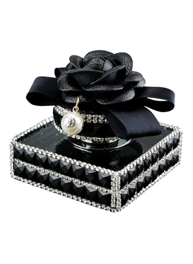 Y&D Crystal Flower Decor Perfume Bottle Air Freshener - Image 1