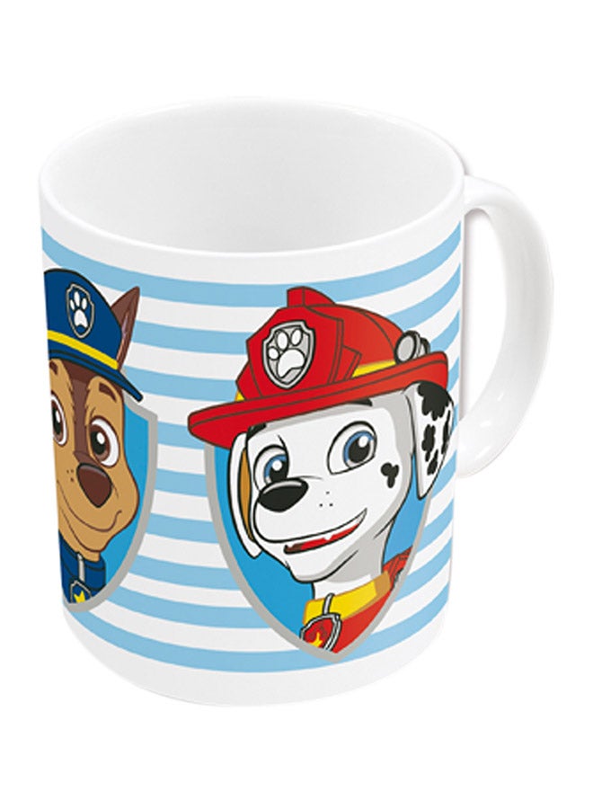 Disney Paw Patrol Design Mug White/Blue/Red - Image 2