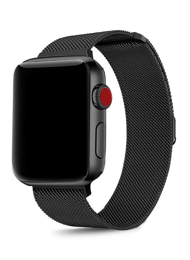 LNKOO - Replacement Band For Apple iWatch Series 4 Black - Image 1