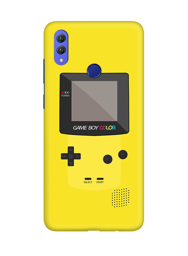 Stylizedd Protective Case Cover For Huawei Honor 8X Gameboy Color - Yellow