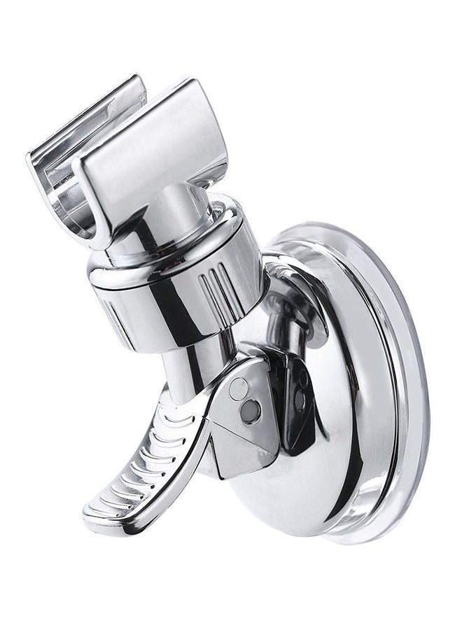 Suction Cup Shower Holder Silver 11.00 x 7.00 x 3.00cm  - Image 1
