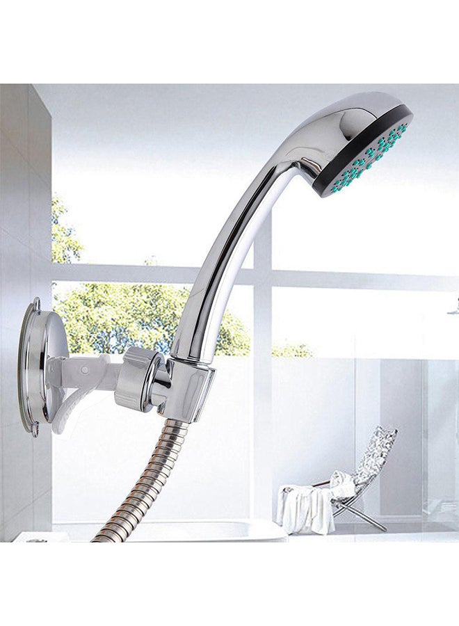 Suction Cup Shower Holder Silver 11.00 x 7.00 x 3.00cm  - Image 3